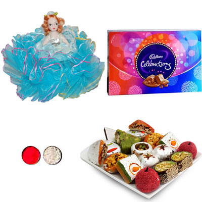 "KIDS RAKHI WITH LIGHTING (2 Rakhis) -KID-7140 A-CODE 019 - Click here to View more details about this Product